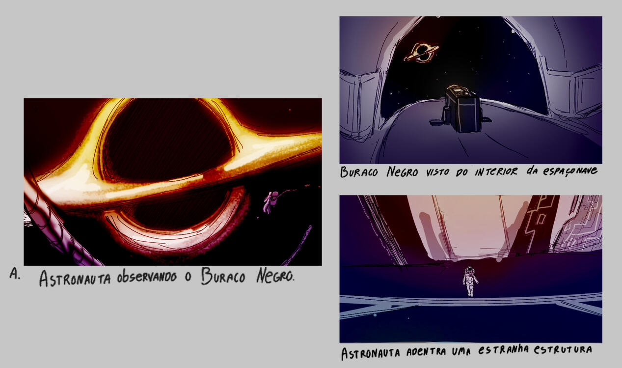 Thumbnails developed during the Colorization class.