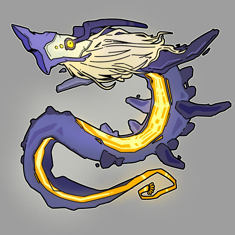 ''Observer'', Second creature concept developed for the animation bible "Dalia".